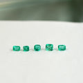 5 esmeraldas de Muzo de 1,95 ct