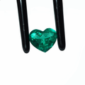 1,38 ct Muzo Corazón Cortado
