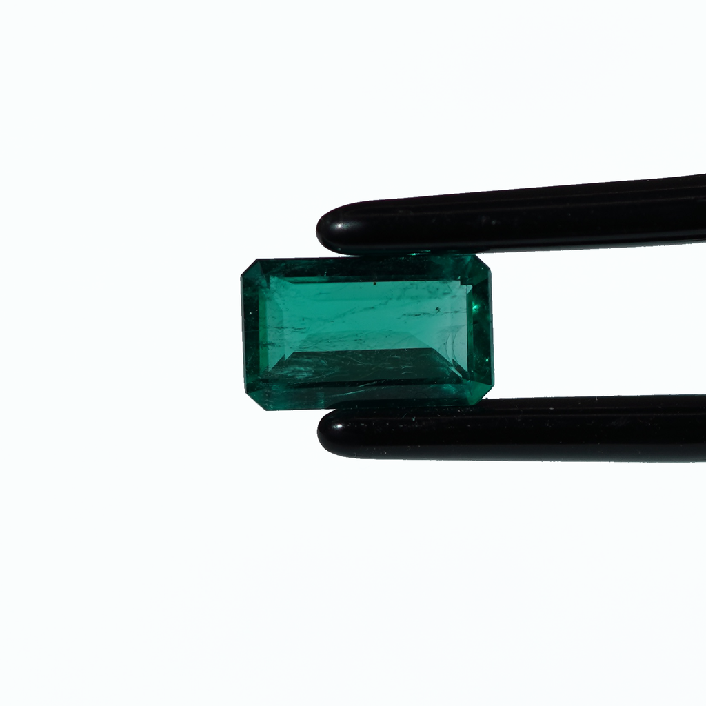 1,79 ct Muzo Baguette cortado
