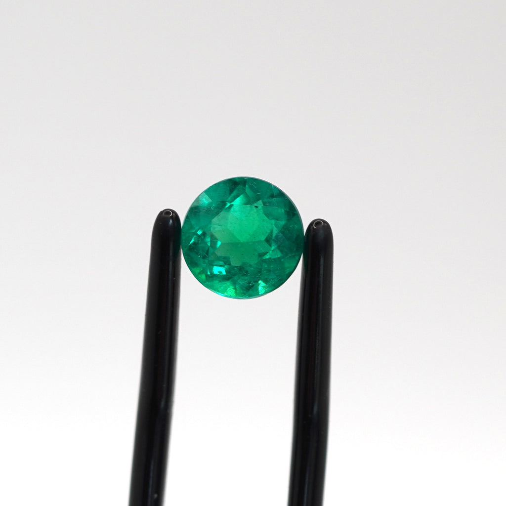Muzo de corte redondo, 2,95 ct