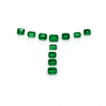 Chivor 10 esmeraldas de 4,8 ct
