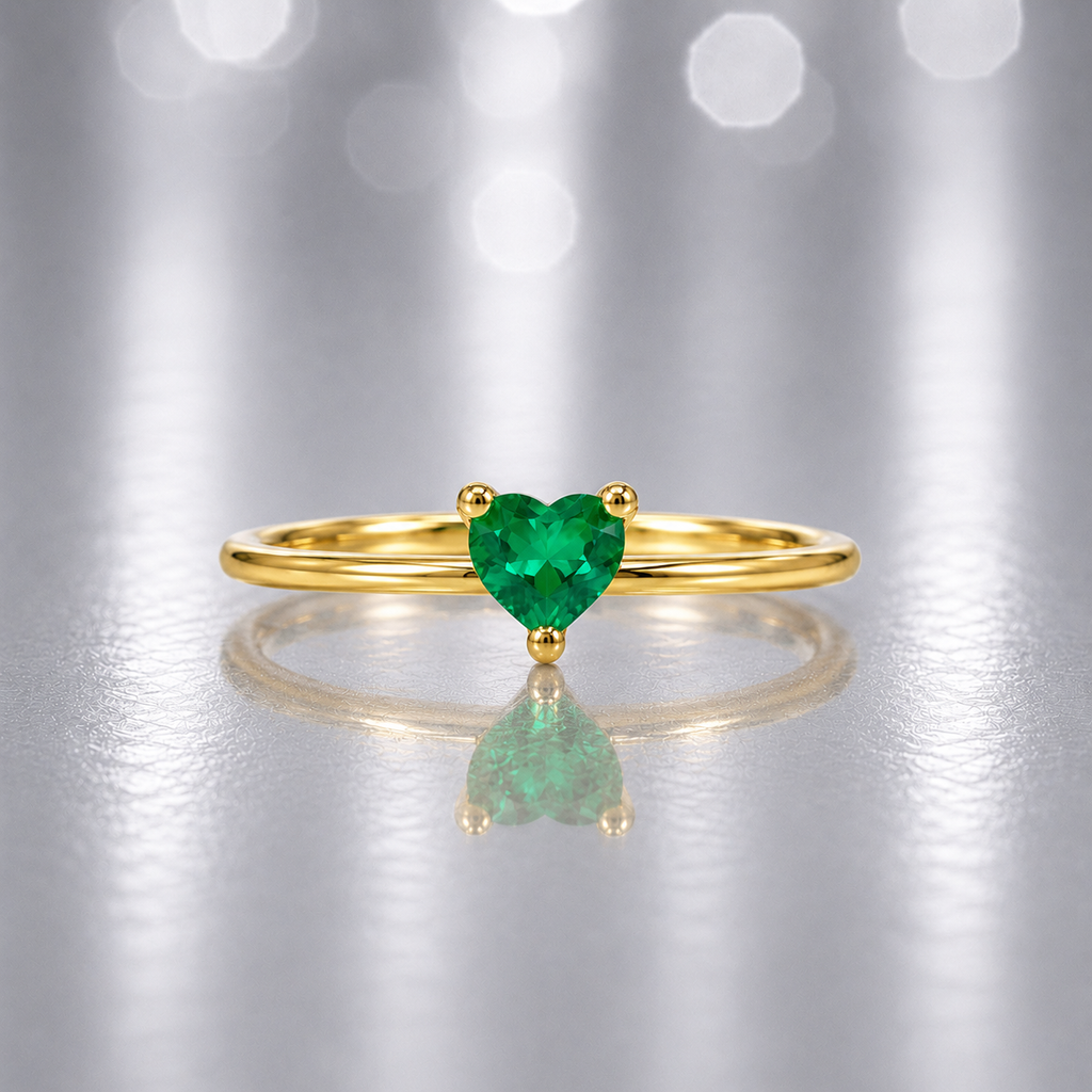 Anillo Latido Esmeralda