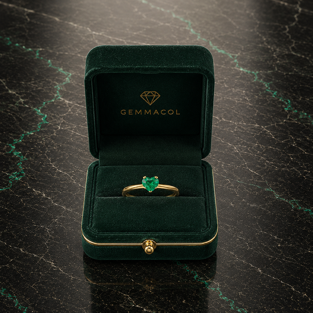 Anillo Latido Esmeralda