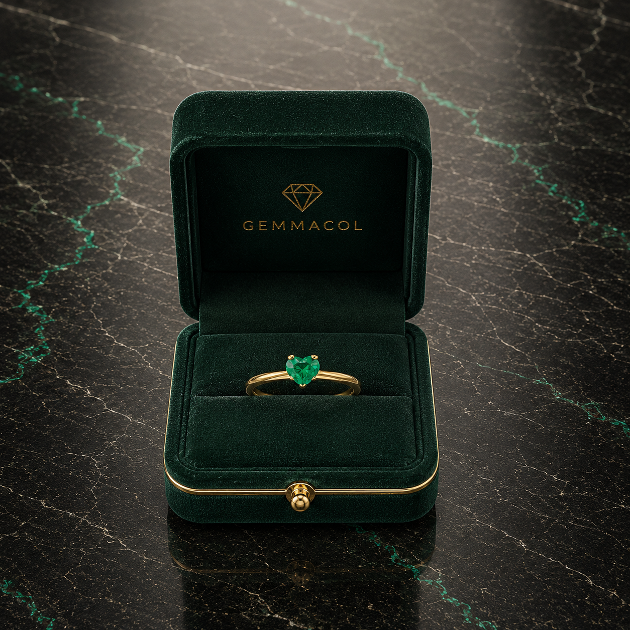 Anillo Latido Esmeralda