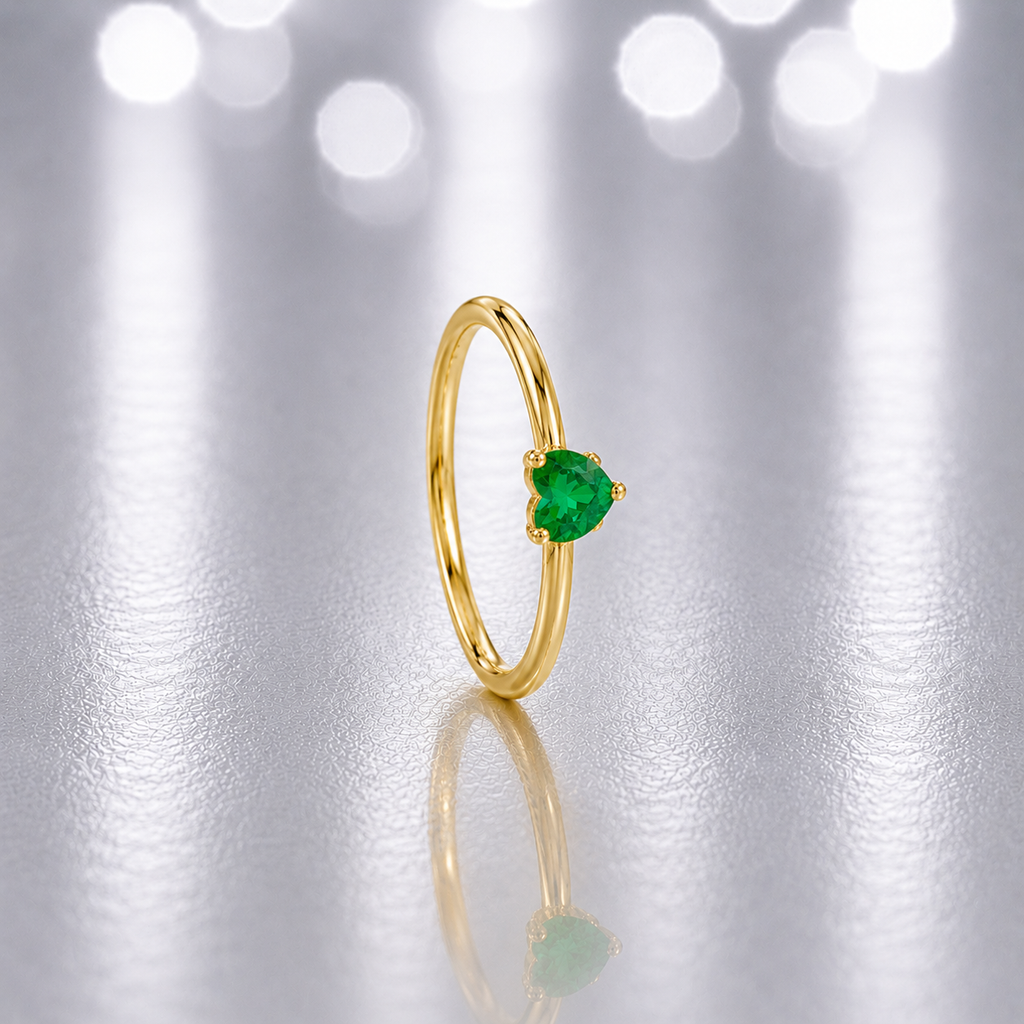 Anillo Latido Esmeralda