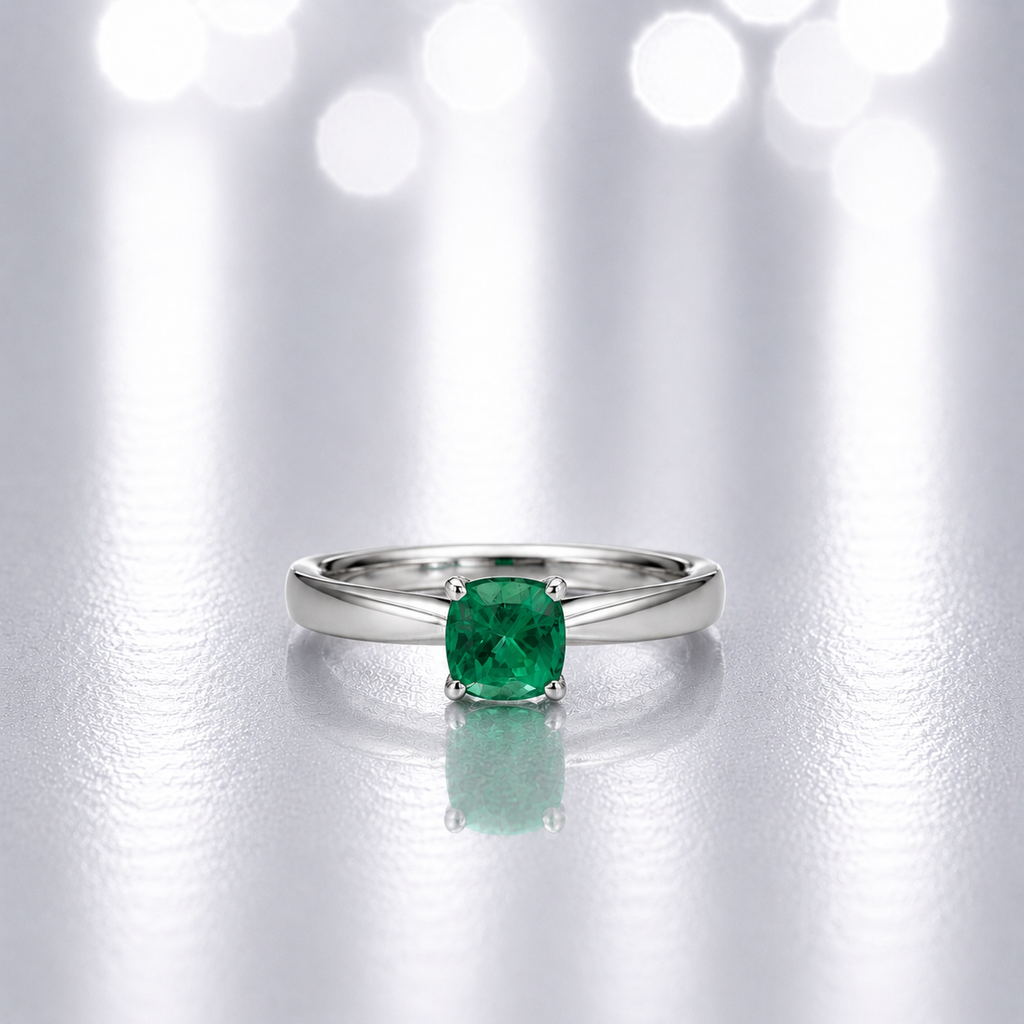 Anillo Trono Verde Imperial