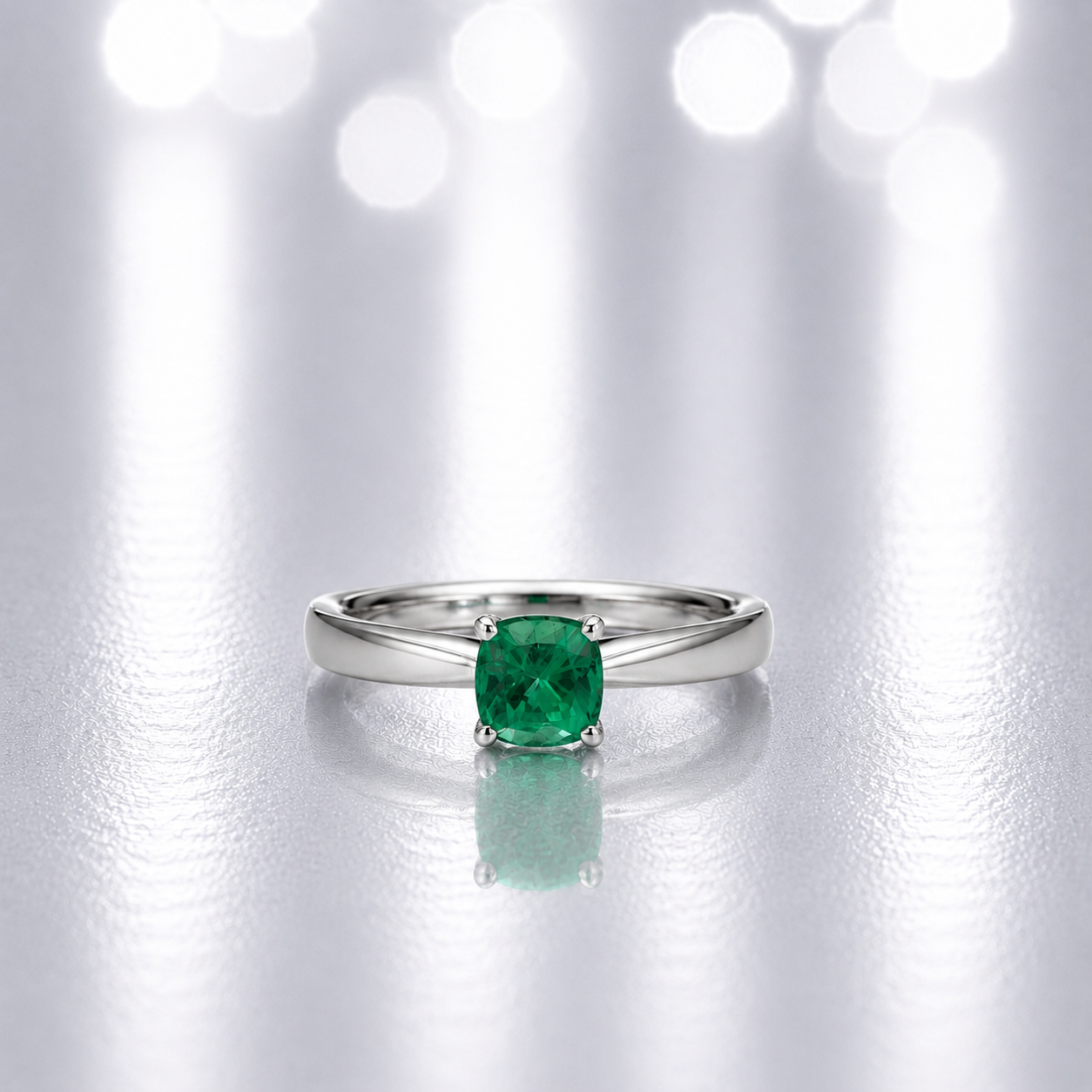 Anillo Trono Verde Imperial