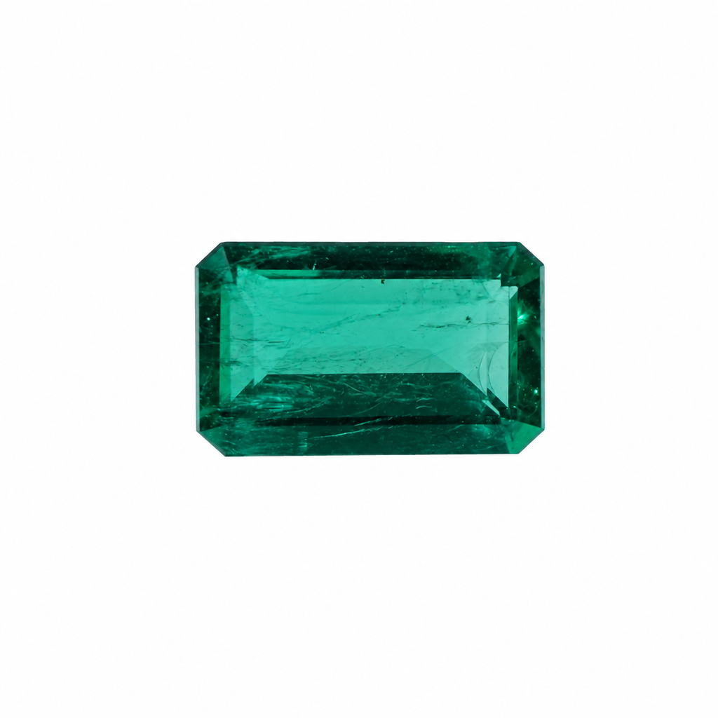1,79 ct Muzo Baguette cortado