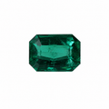 Muzo de 0,92 ct, talla esmeralda